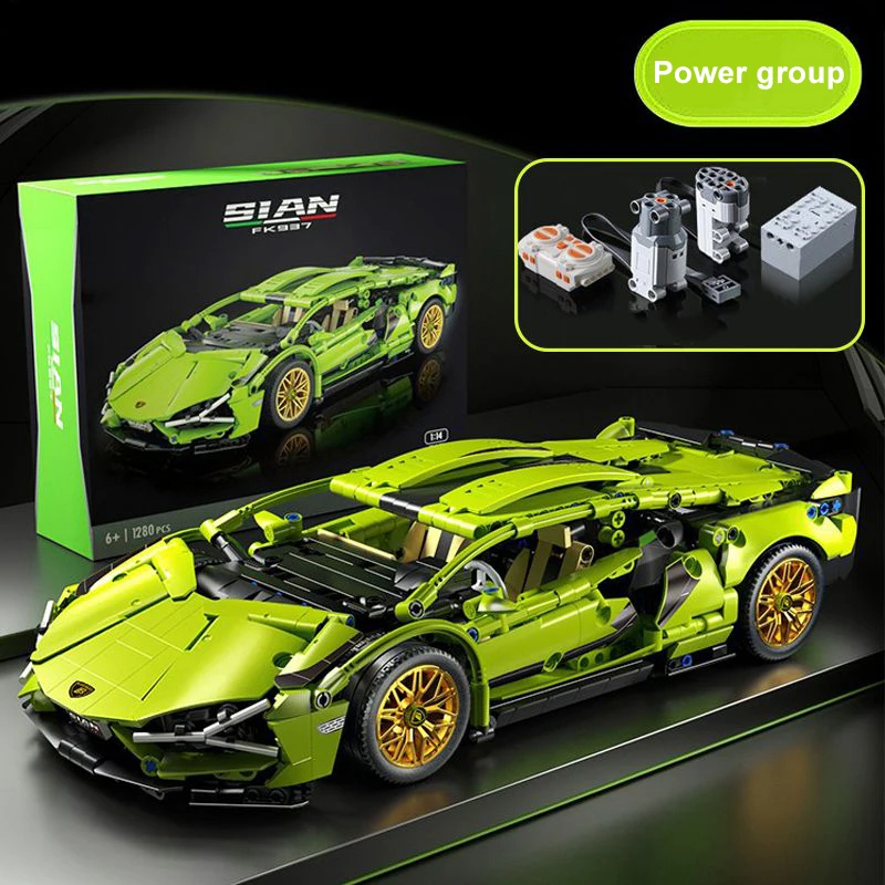 Model Kit Ferrari - Technical Super Speed Sports Car Building