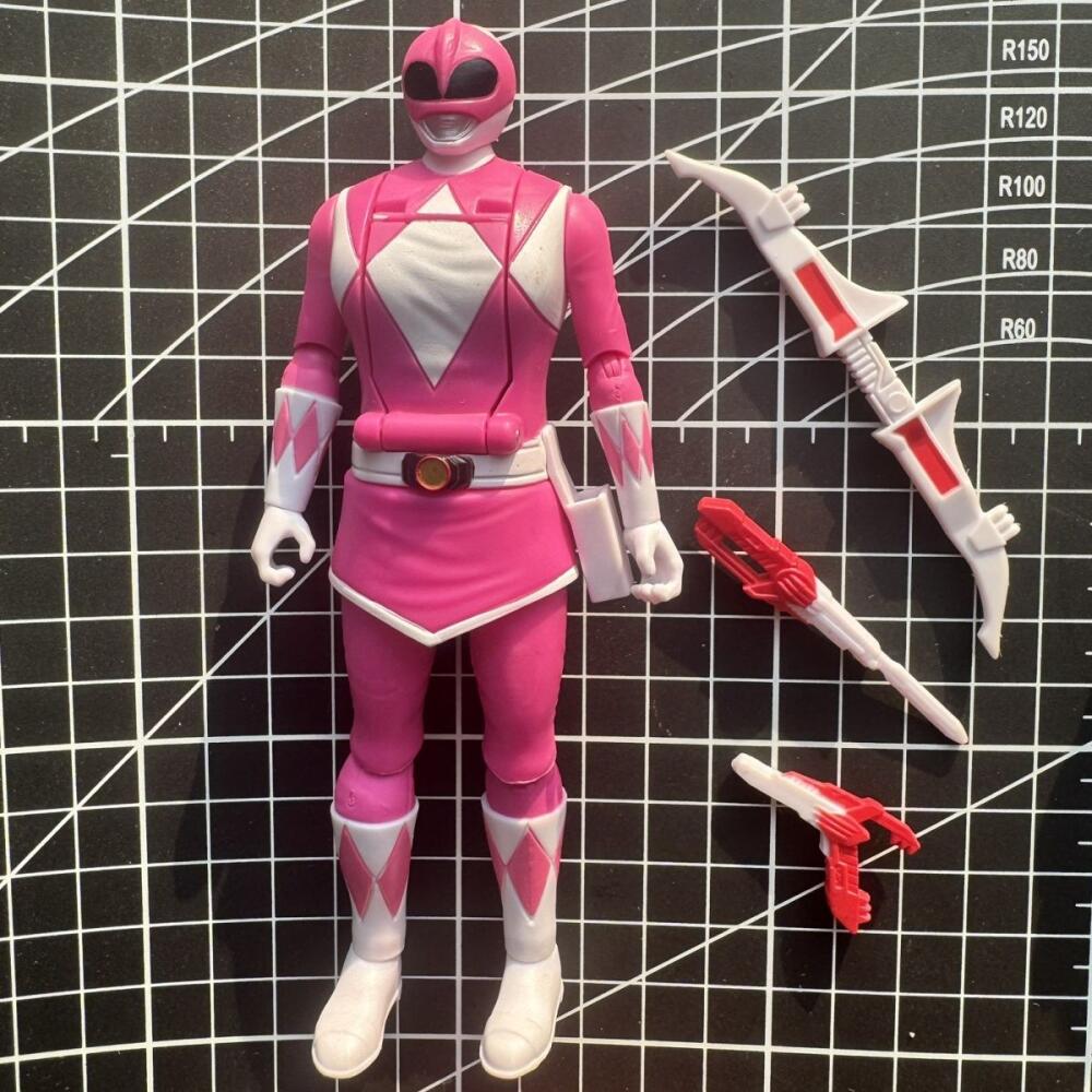 Model Kit Megazord - Hasbro Power Rangers Blue Ranger Pink
