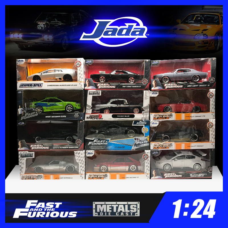 Model Kit Nissan Skyline - Jada Diecast 1:24 Car Fast and