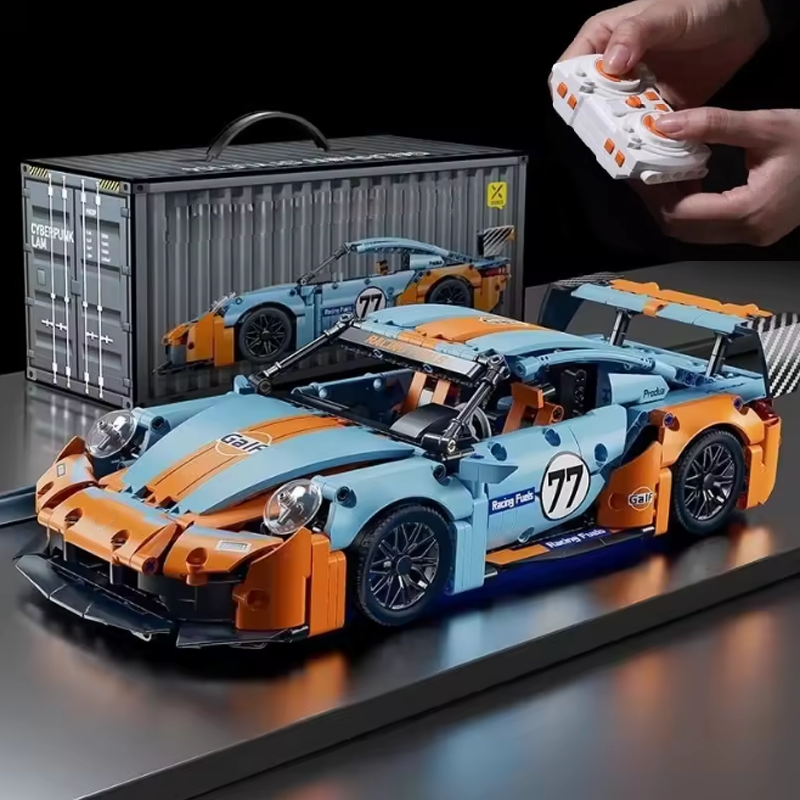 Model Kit Companies - 1:14 Building Blocks Car Set Construction