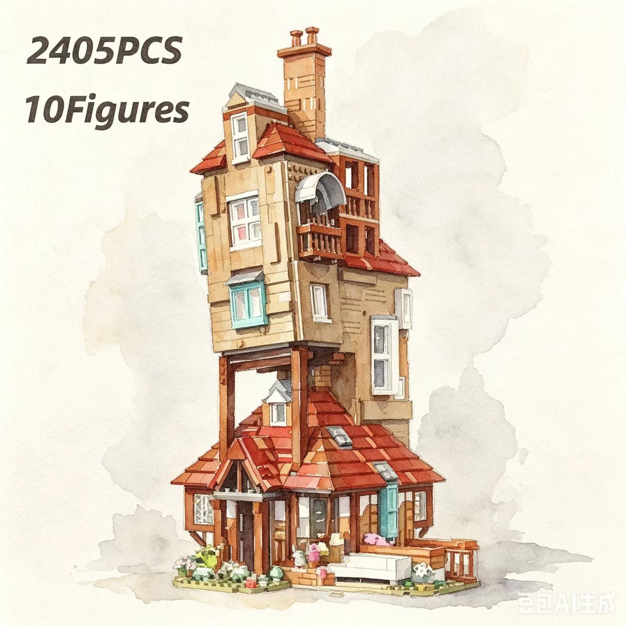 Model Kit Companies - In Stock The Burrow Building Blocks