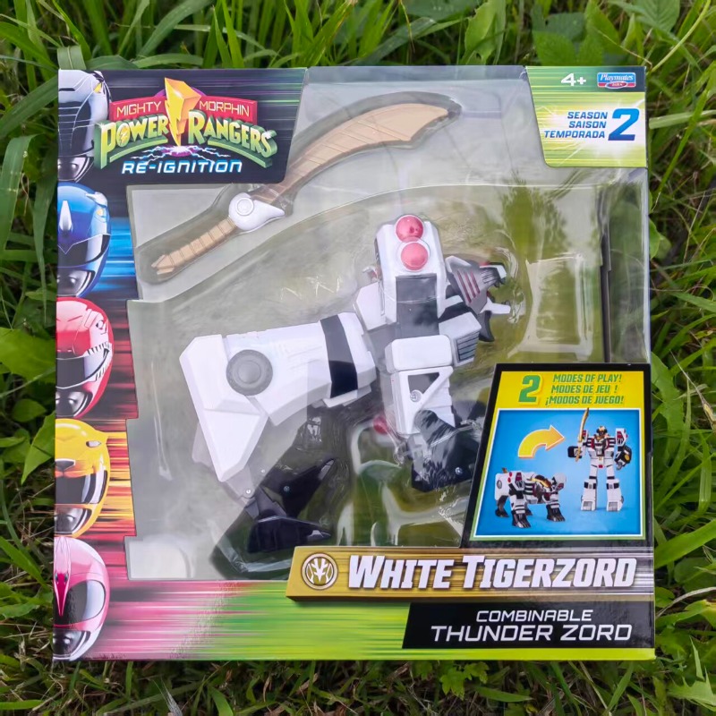 Model Kit Megazord - Anime Power Rangers White Tiger Zord