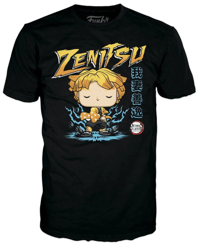 Model Kit Zza - Zenitsu Demon Slayer Funko Pop! Tee