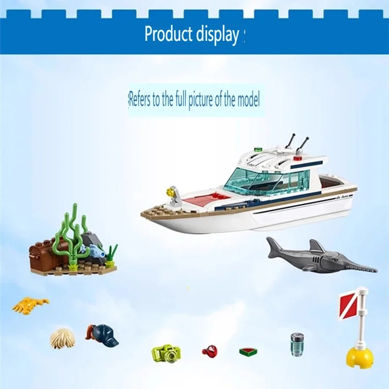 City Series 60221 Sunshine Div - đánh giá và giá Model Kit Yacht