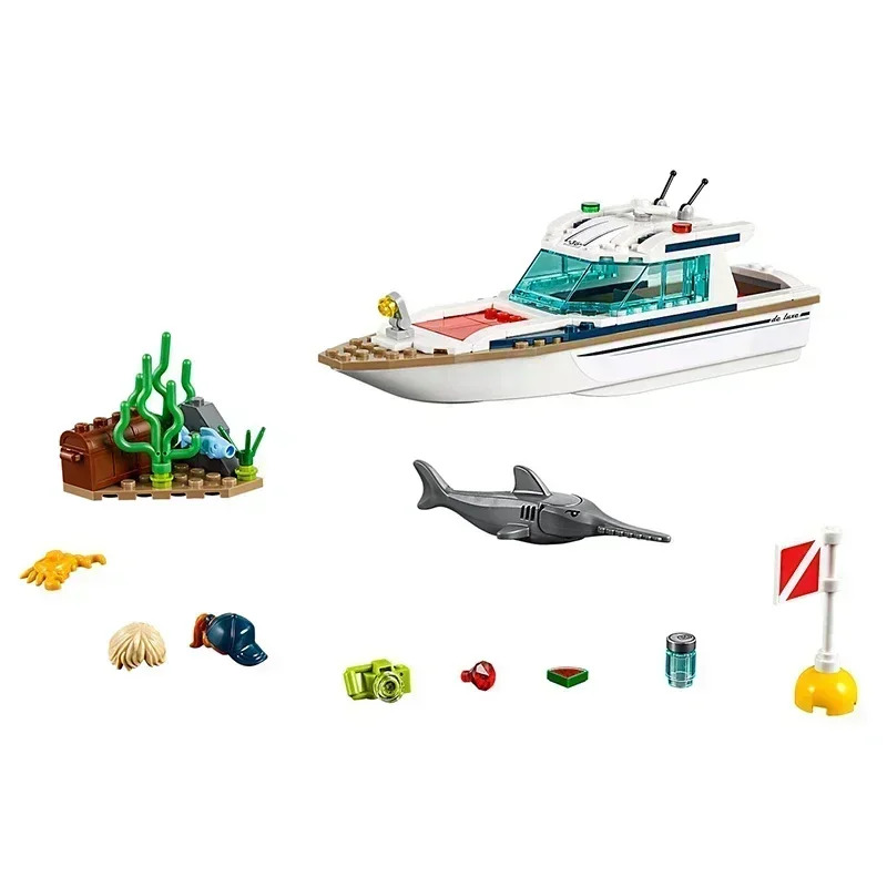 City Series 60221 Sunshine Div - đánh giá và giá Model Kit Yacht