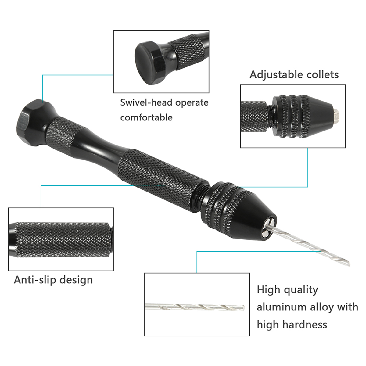 49 Mini Pieces Precision Pin V - đánh giá và giá Pin Vice Micro
