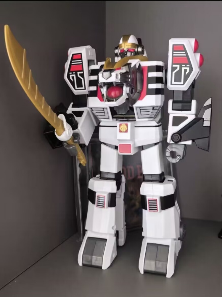 Playmates In Stock White Tiger - đánh giá và giá Model Kit Megazord