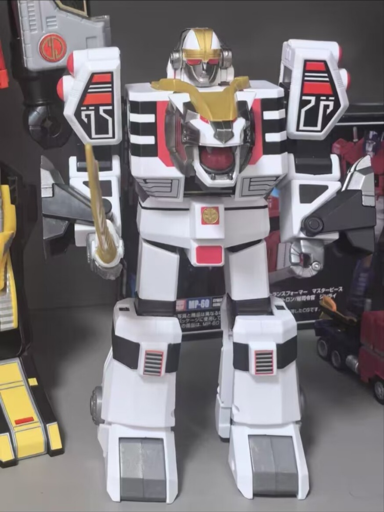 Playmates In Stock White Tiger - đánh giá và giá Model Kit Megazord