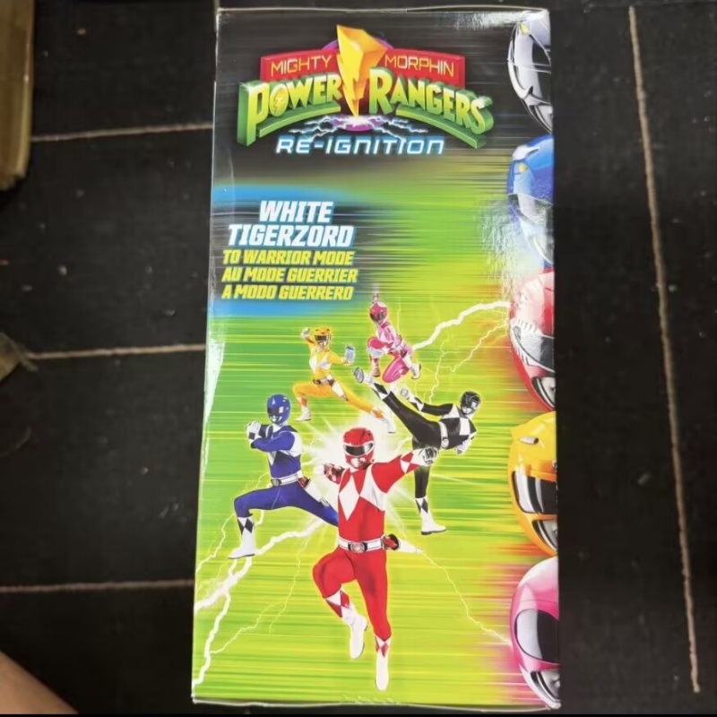 Playmates In Stock White Tiger - đánh giá và giá Model Kit Megazord