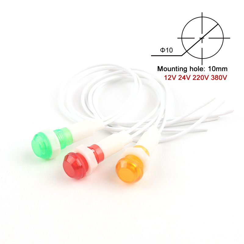 5Pcs Mounting Neon Indicator S - đánh giá và giá Panel Line Marker