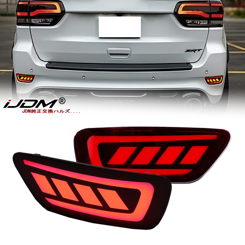 2pc LED Rear Bumper Reflector  - đánh giá và giá Model Kit Jeep