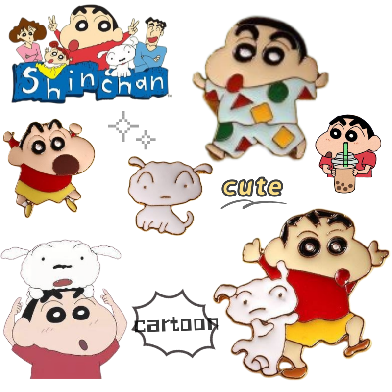 Crayon Shin-chan Pochi badge c - đánh giá và giá Model Kit New