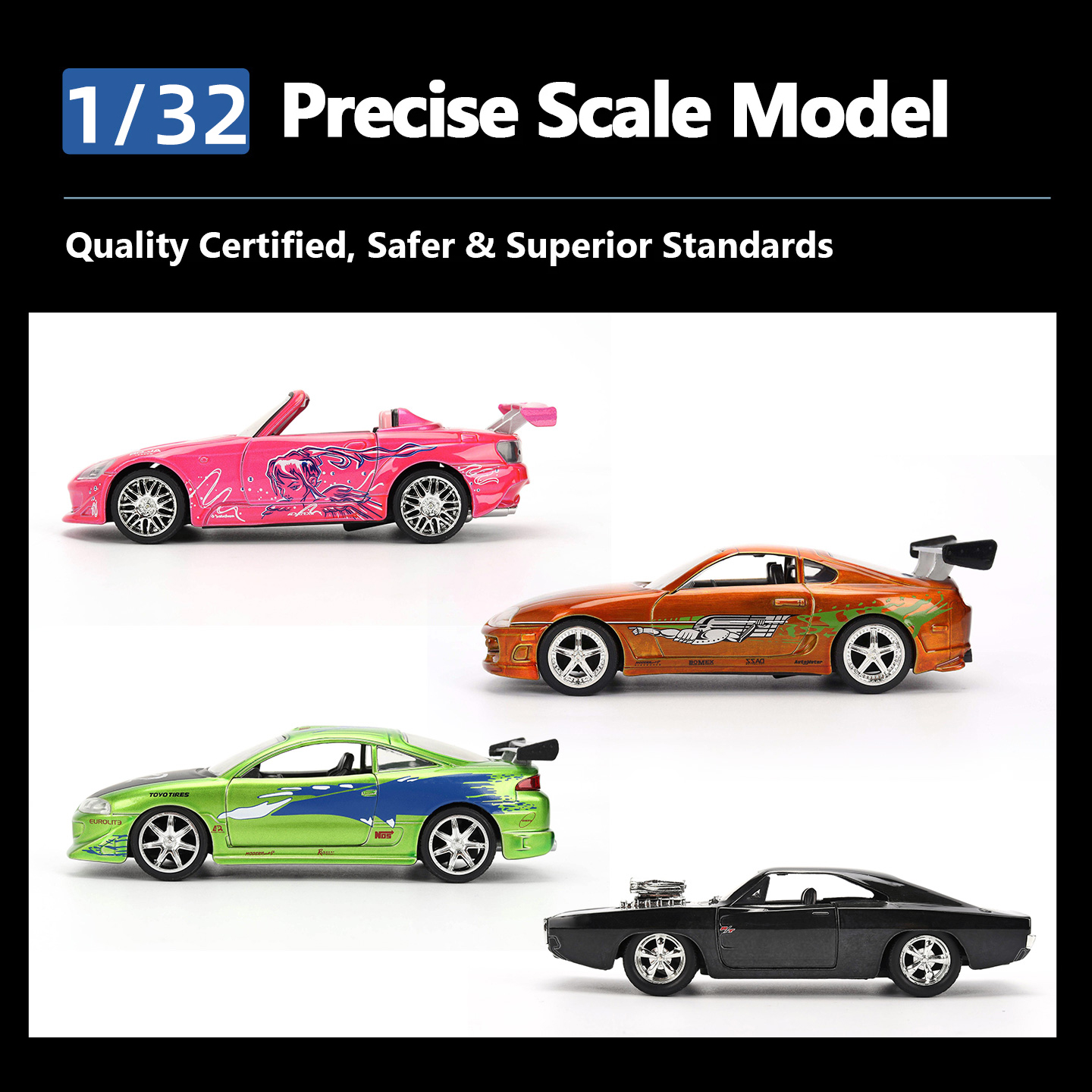 JADA 25th Anniversary 1:32 Die - đánh giá và giá Model Kit Nissan Skyline