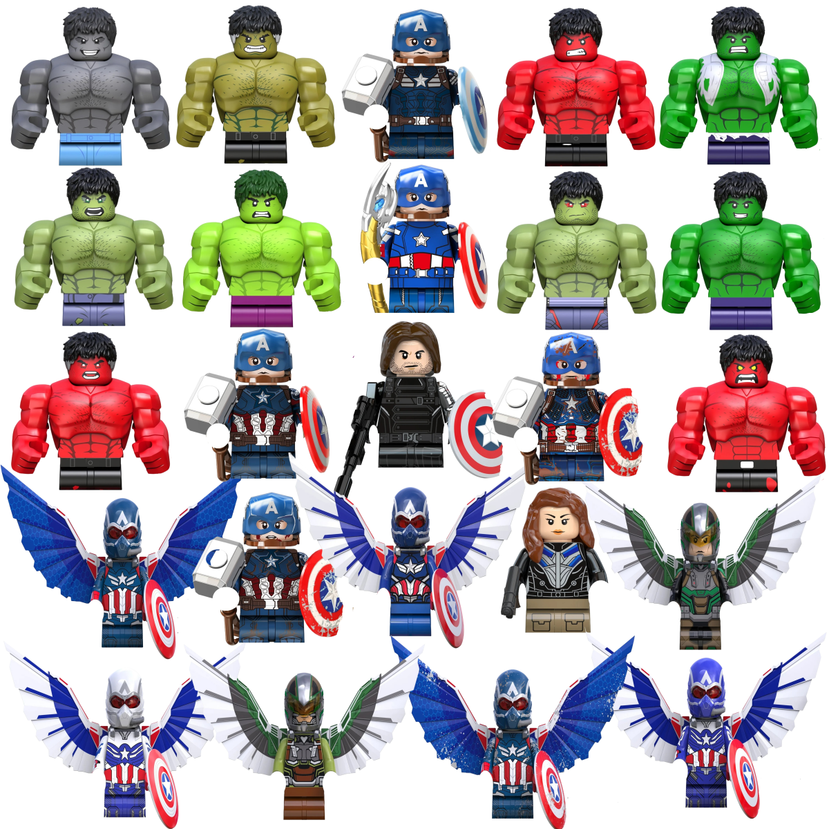 Blind Box Mini Building Blocks - đánh giá và giá Model Kit Iron Man