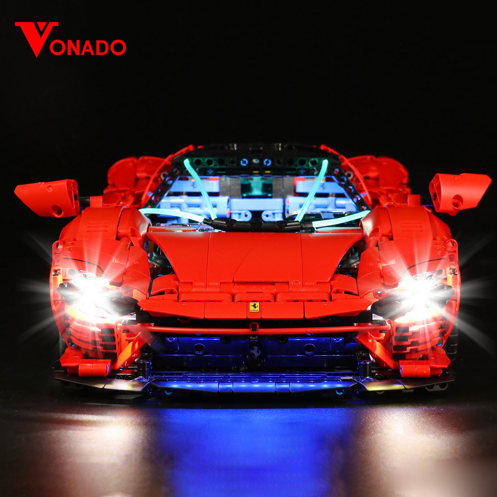 Vonado LED Light Kit for 42143 - đánh giá và giá Model Kit Ferrari