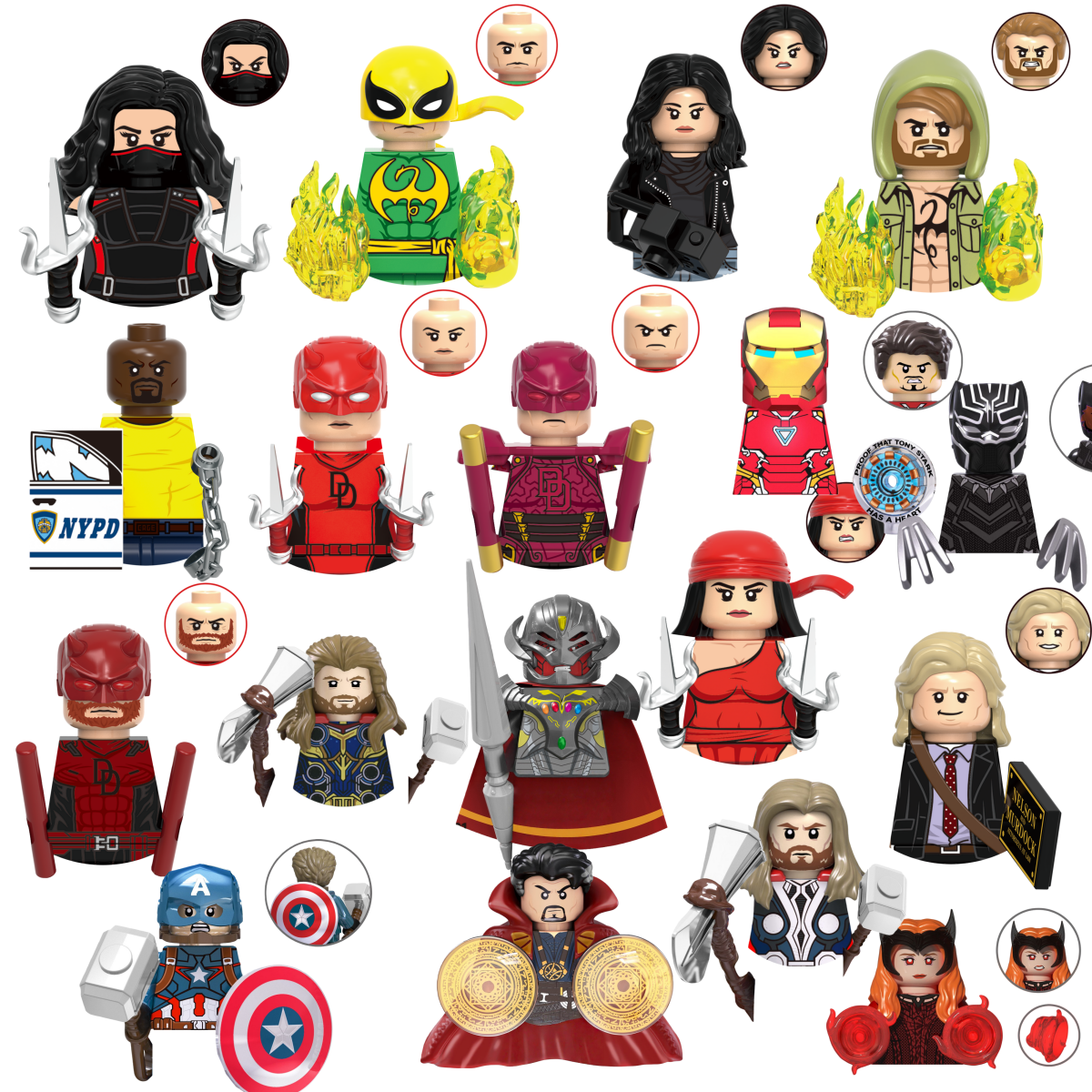 Blind Box Mini Building Blocks - đánh giá và giá Model Kit Iron Man