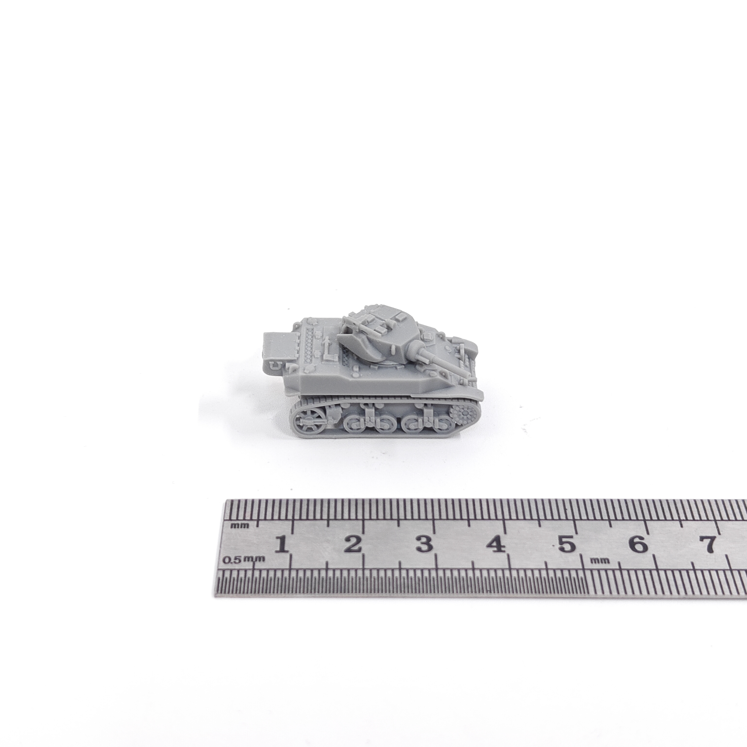1/144 Scale  M5A1 Stuart Light - đánh giá và giá Model Kit Cangdao