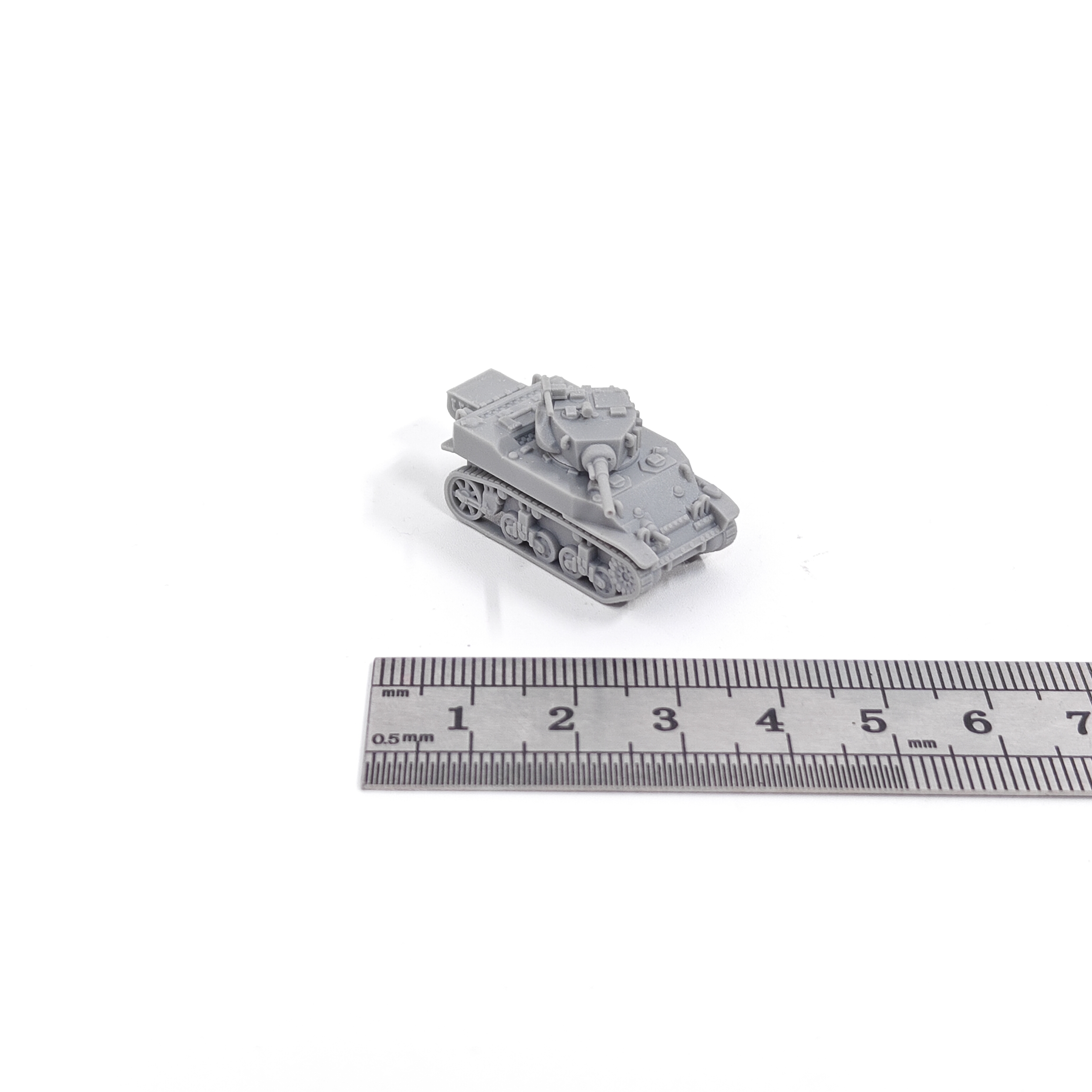 1/144 Scale  M5A1 Stuart Light - đánh giá và giá Model Kit Cangdao