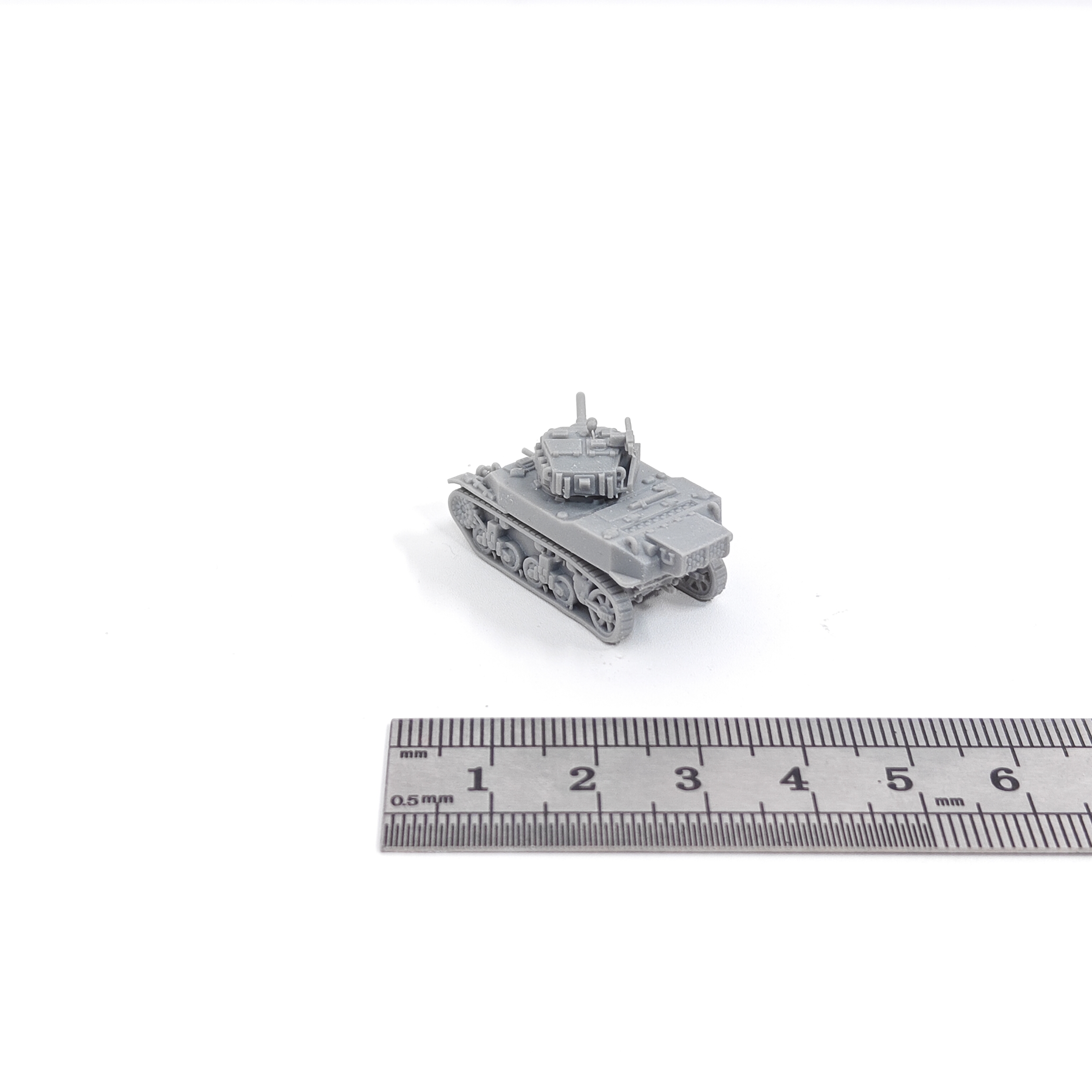 1/144 Scale  M5A1 Stuart Light - đánh giá và giá Model Kit Cangdao