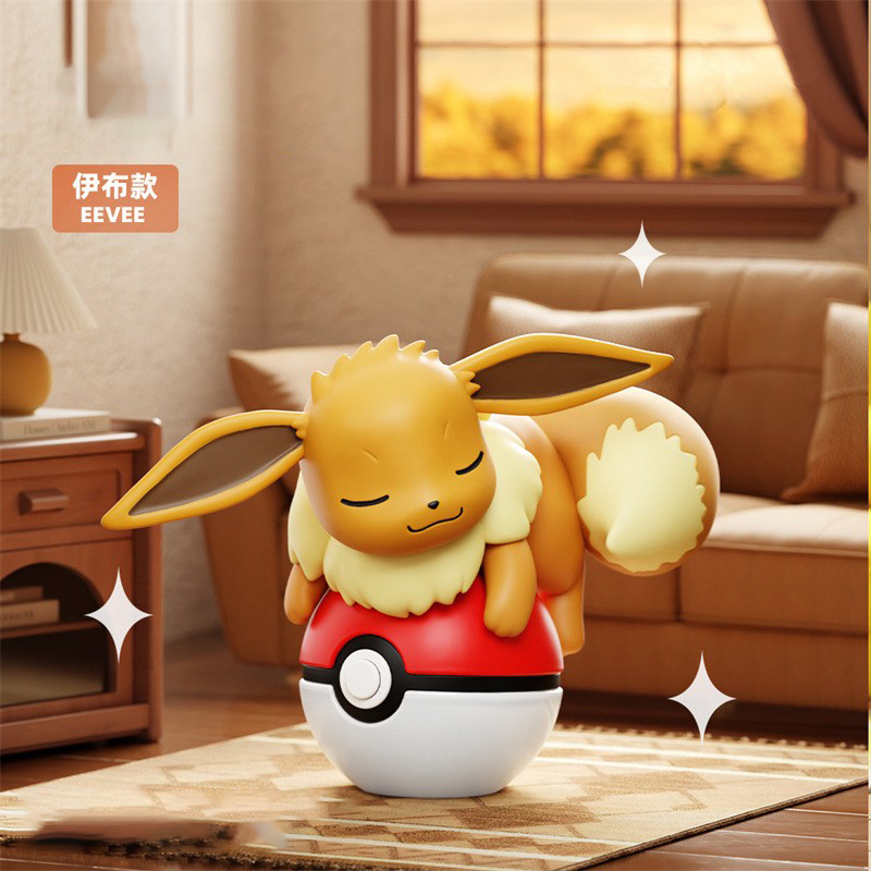 Pokemon Sleeping Series Blind  - đánh giá và giá Model Kit Eevee