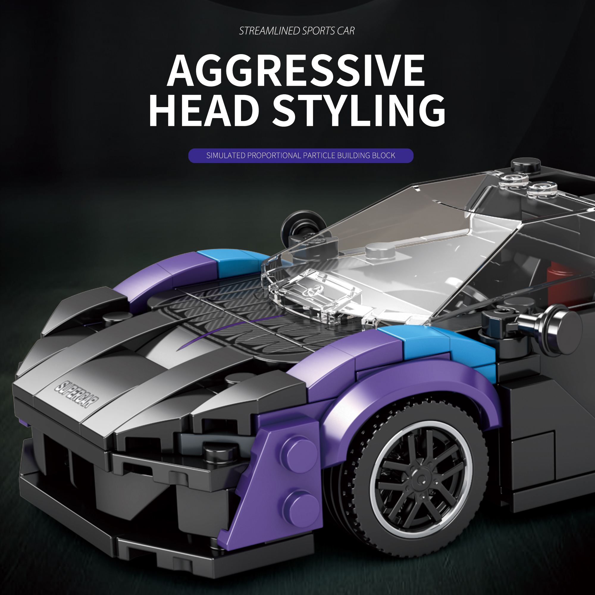 Reobrix SABRE Supercar Buildin - đánh giá và giá Model Kit Companies
