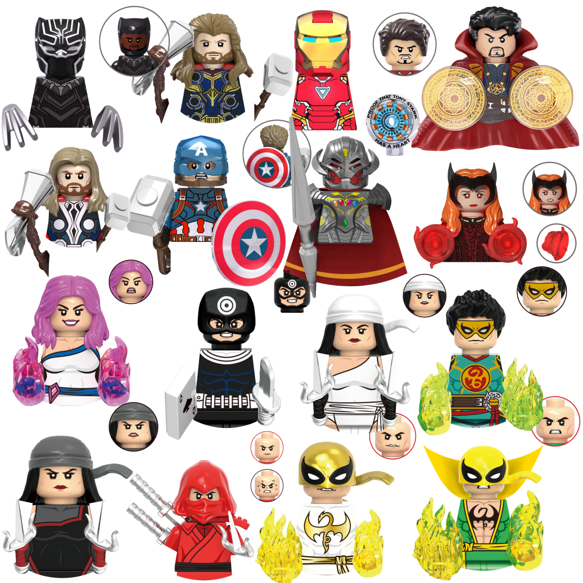 Blind Box Mini Building Blocks - đánh giá và giá Model Kit Iron Man