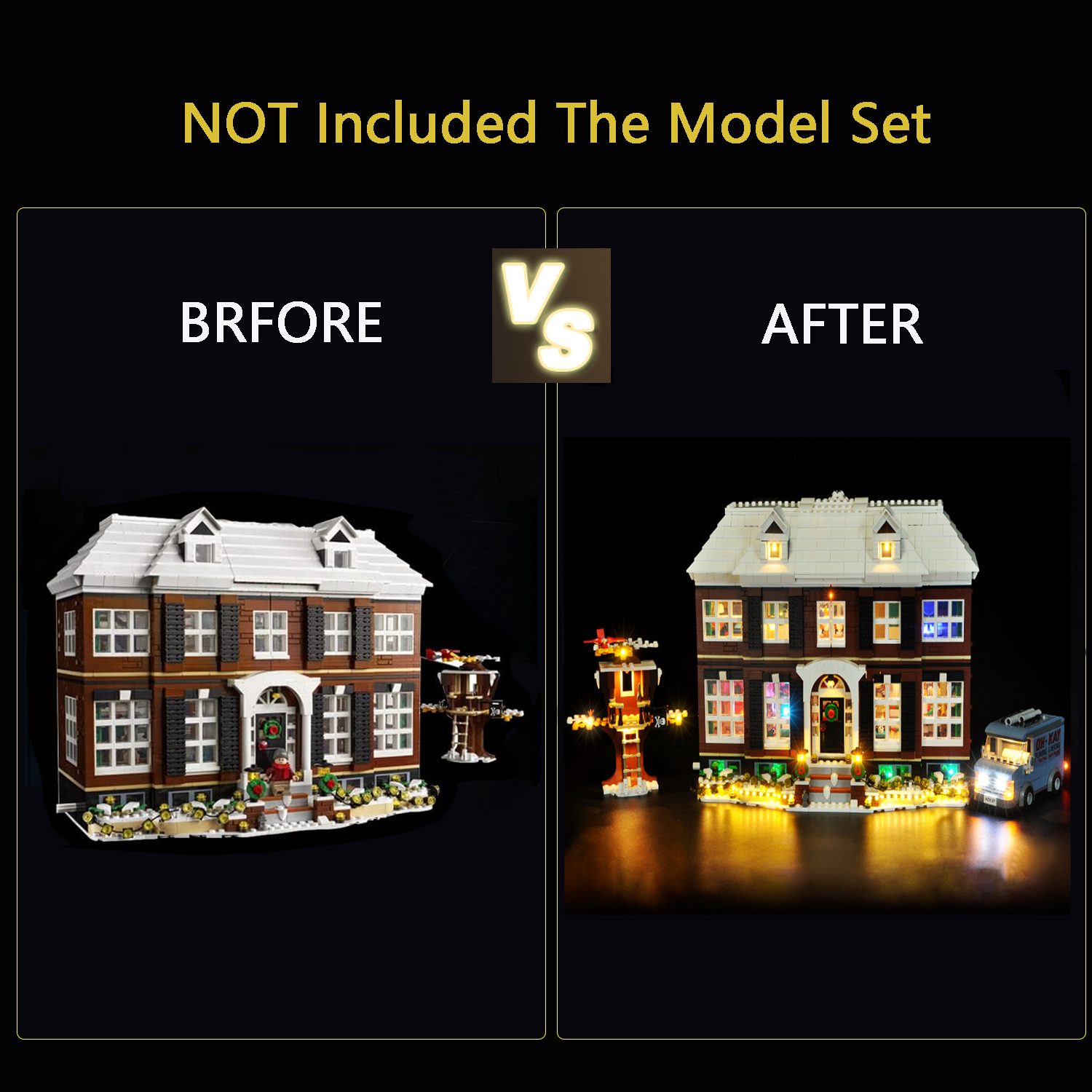Moc shop LED Lighting Kit Comp - đánh giá và giá Model Kit Companies