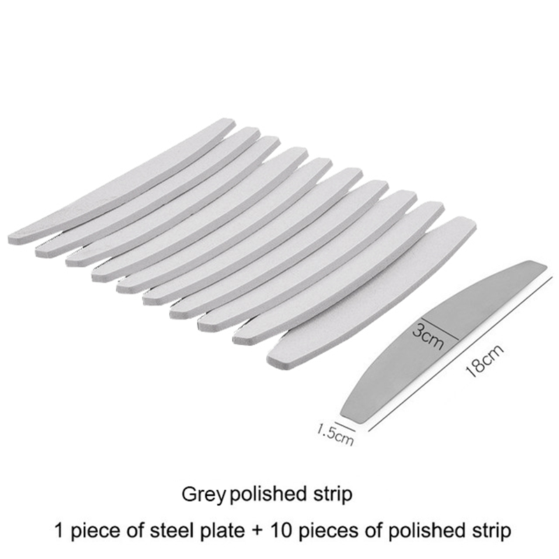 1 set (10 pcs) Pink Sponge Nai - đánh giá và giá Sanding Stick Set