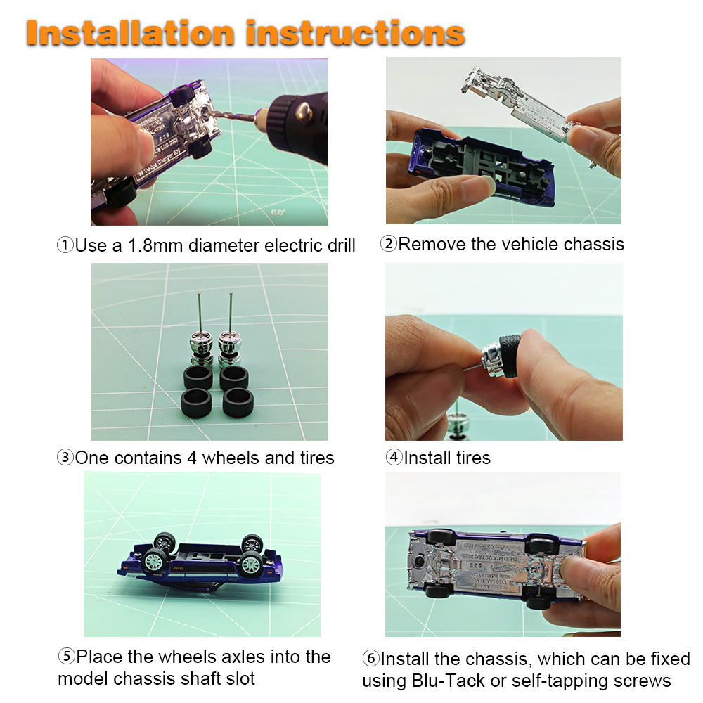 1/64 Model Detachable Wheels R - đánh giá và giá Model Kit Cars