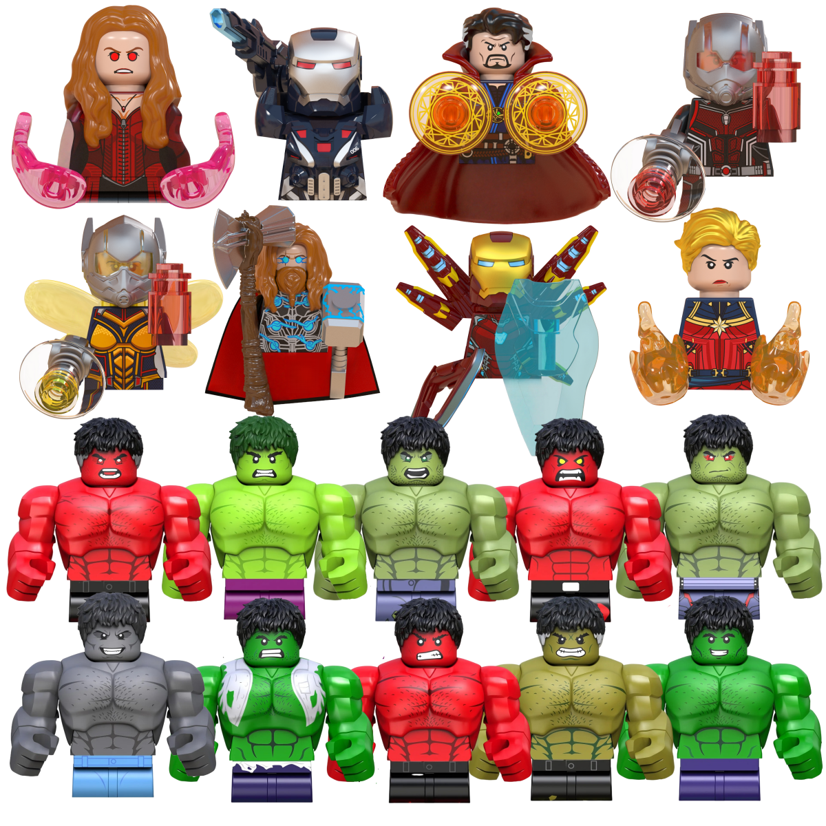 Blind Box Mini Building Blocks - đánh giá và giá Model Kit Iron Man