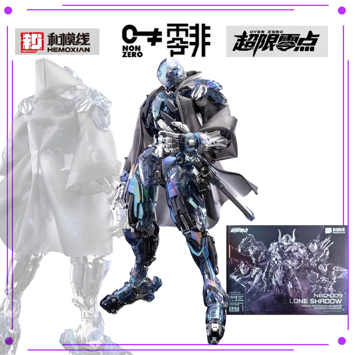 In Stock HEMOXIAN Over Zero Lo - đánh giá và giá Model Kit Lone Shadow