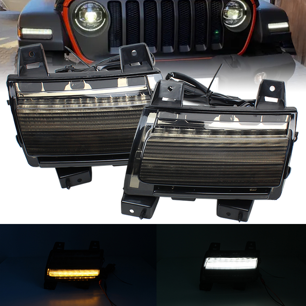 Front Bumper LED DRL & Turn Si - đánh giá và giá Model Kit Jeep