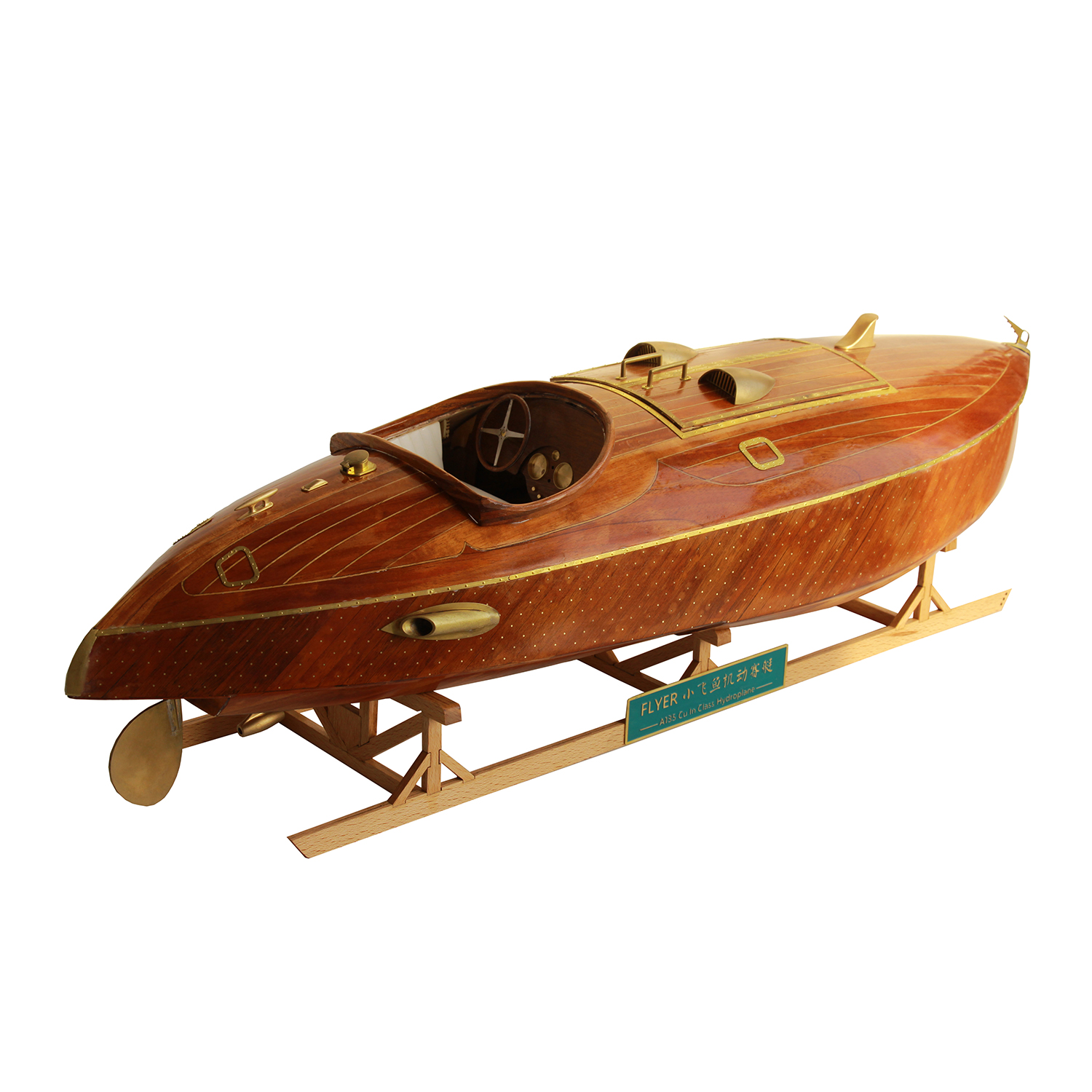 1/6  15 RC Racing Yacht Wooden - đánh giá và giá Model Kit Yacht