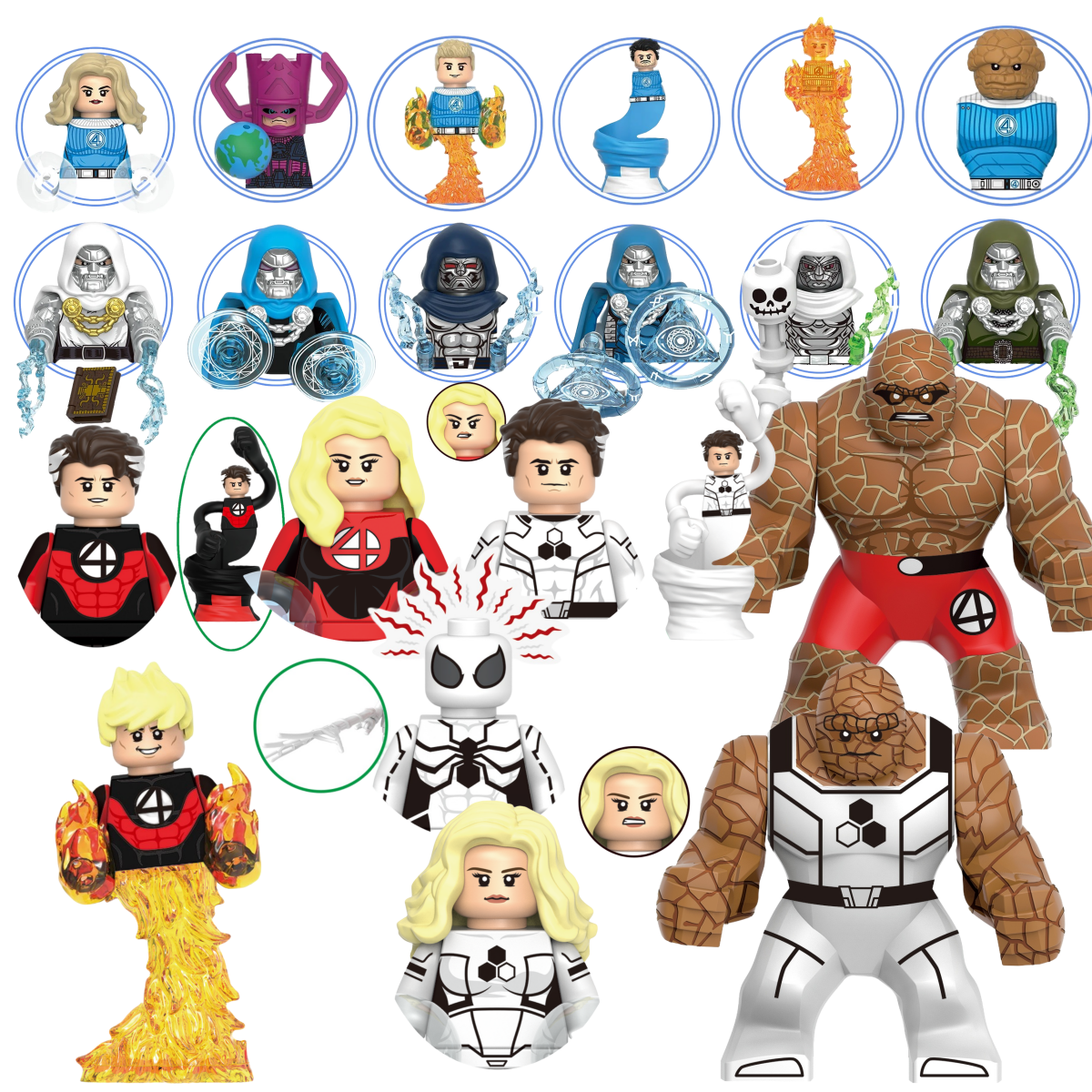 Blind Box Mini Building Blocks - đánh giá và giá Model Kit Iron Man
