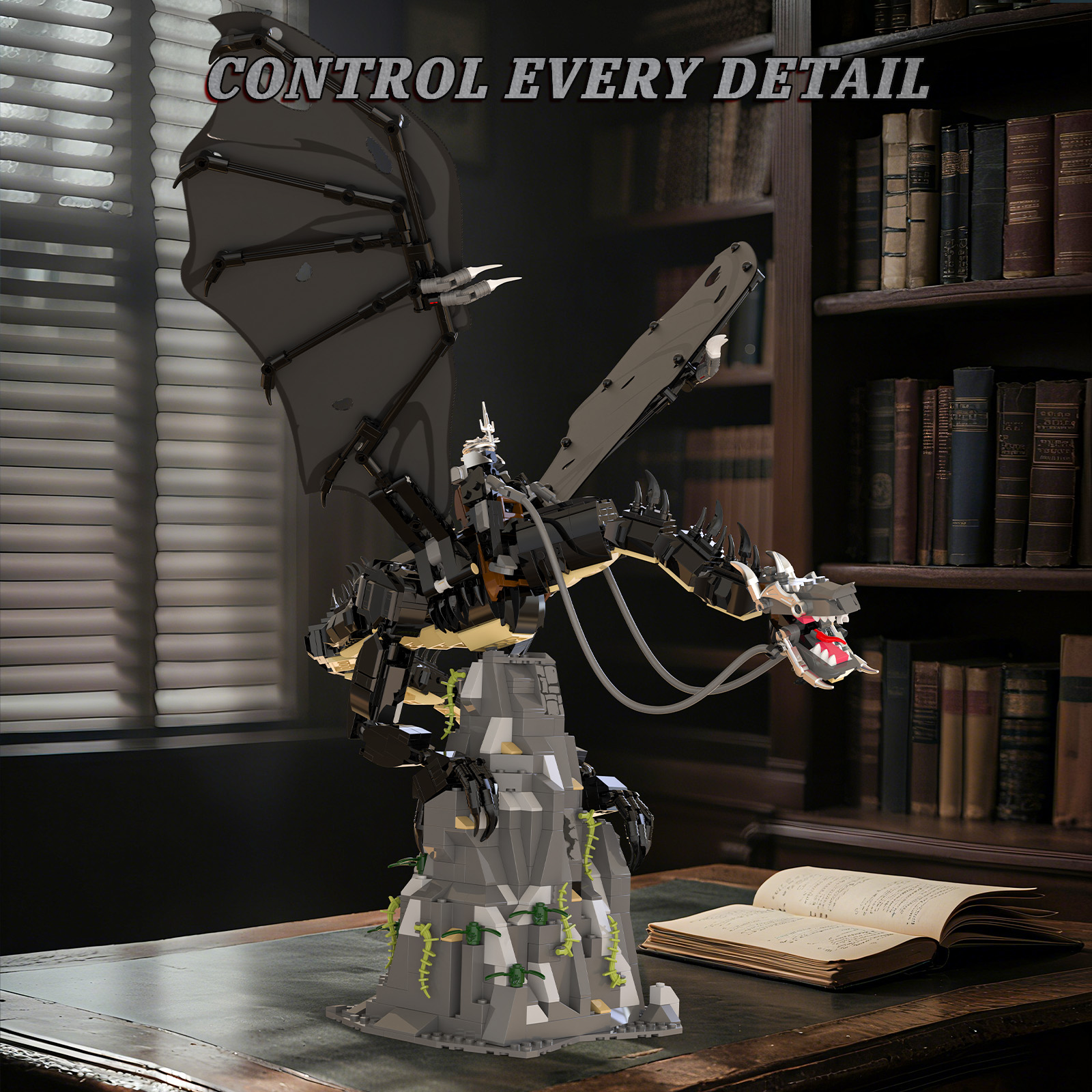 1361pcs Witch King Fell Beast  - đánh giá và giá Model Kit Companies