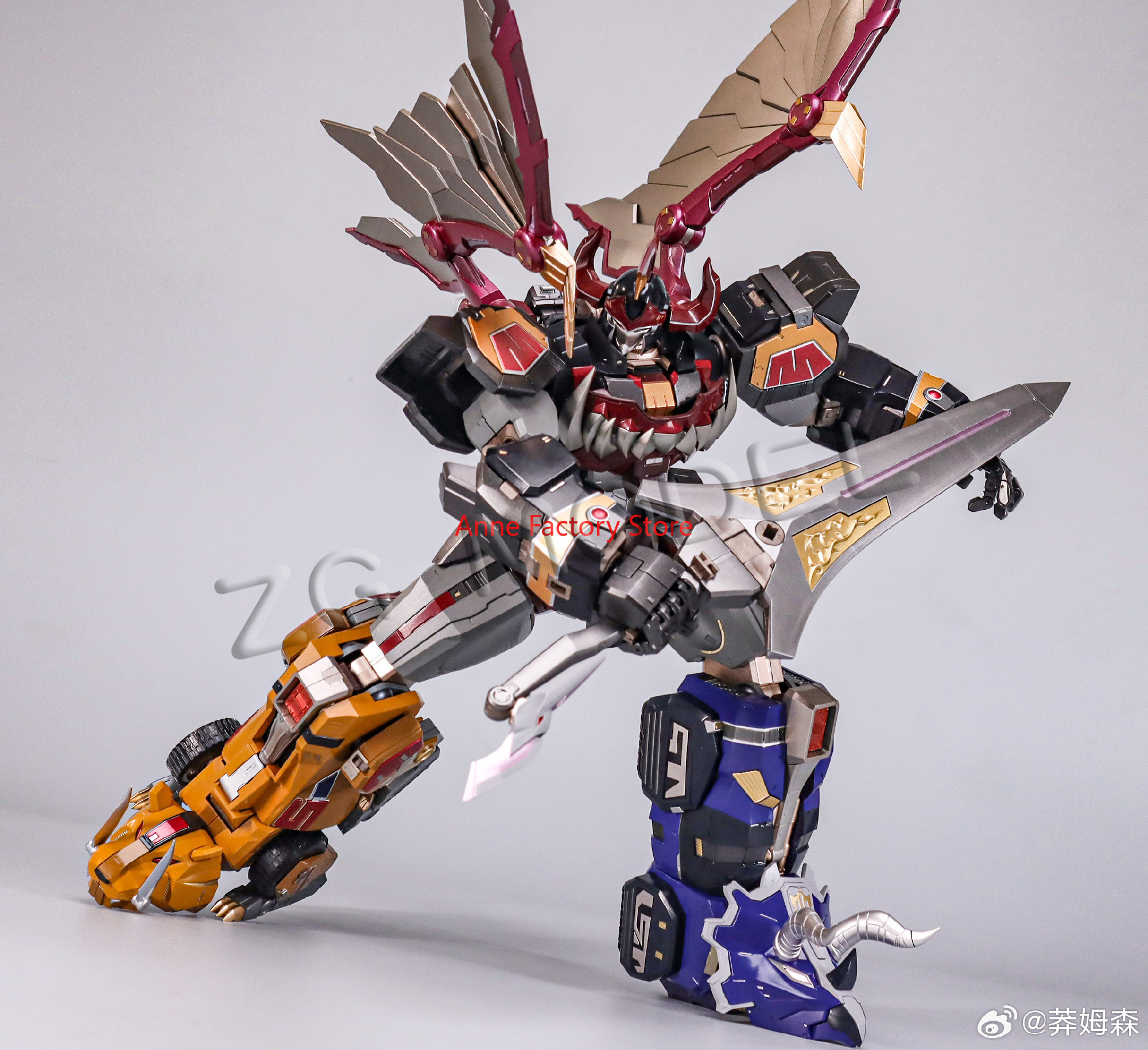 Nuevo Modelo De Rafaga ZL-01 K - đánh giá và giá Model Kit Megazord