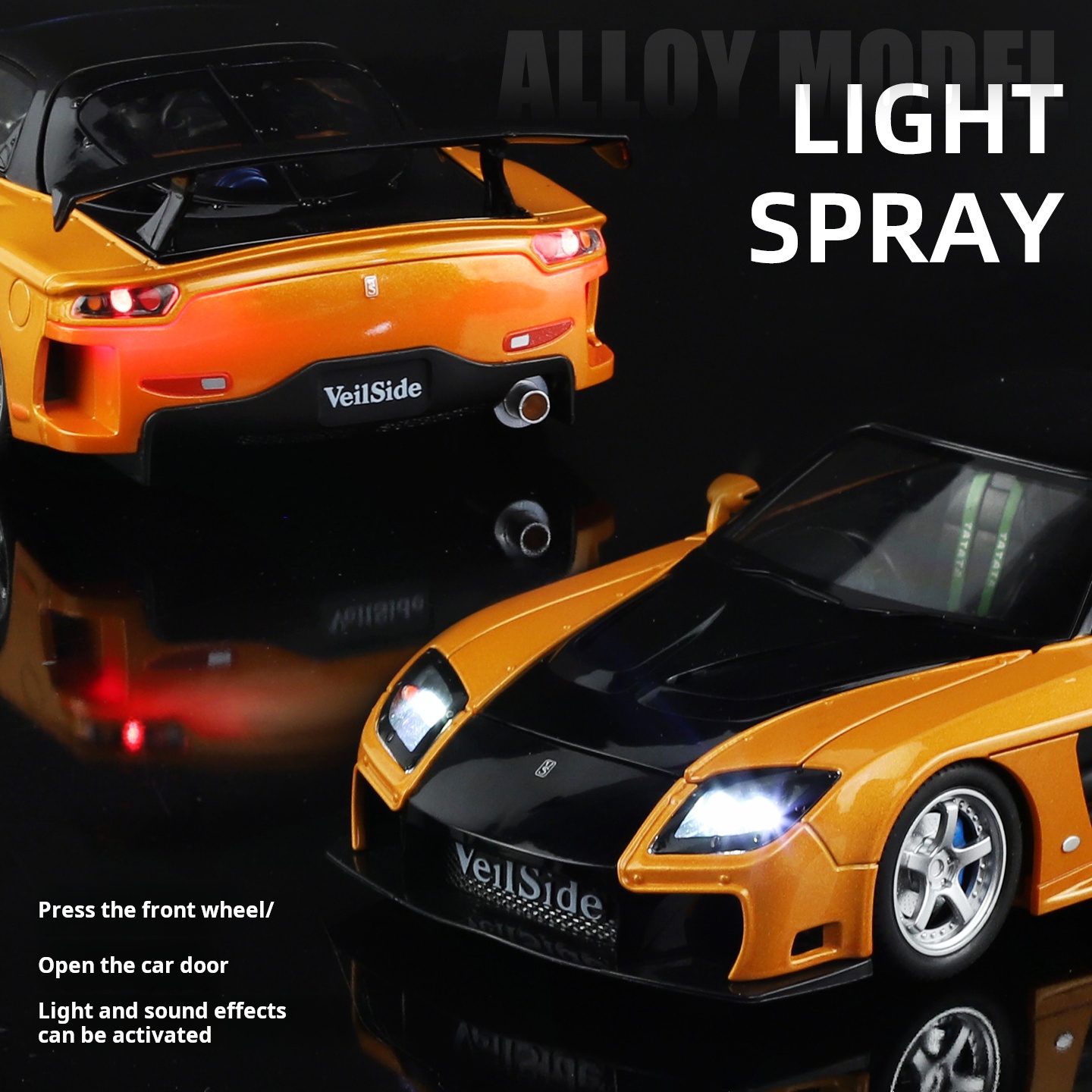 1:24 Boxed RX7 Fast & Furious  - đánh giá và giá Model Kit Nissan Skyline