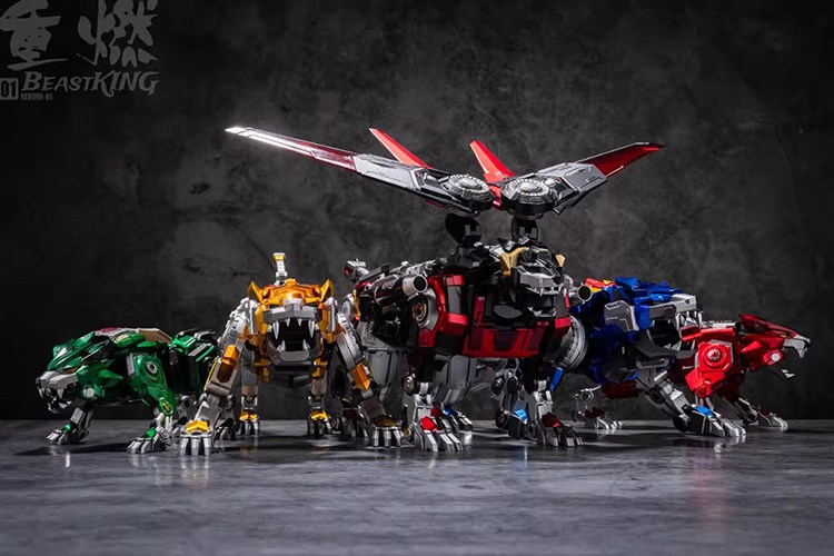 In Stock REBORN 01 BEASTKING B - đánh giá và giá Model Kit Megazord
