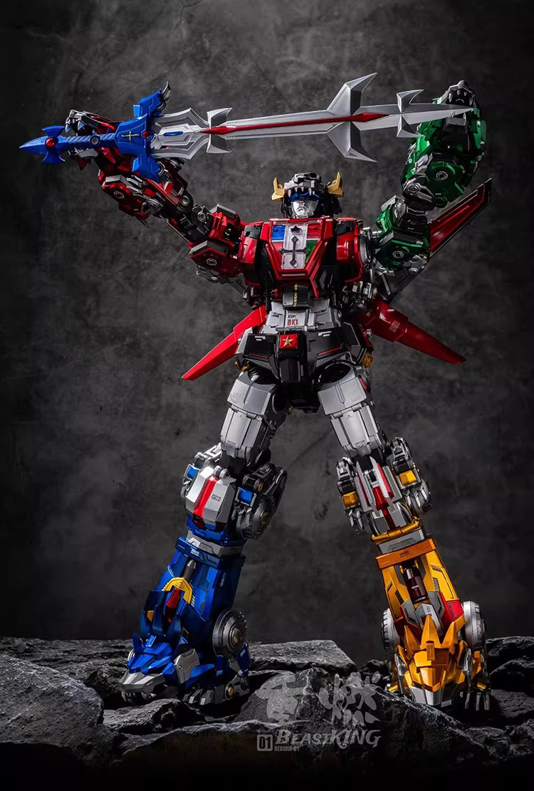In Stock REBORN 01 BEASTKING B - đánh giá và giá Model Kit Megazord
