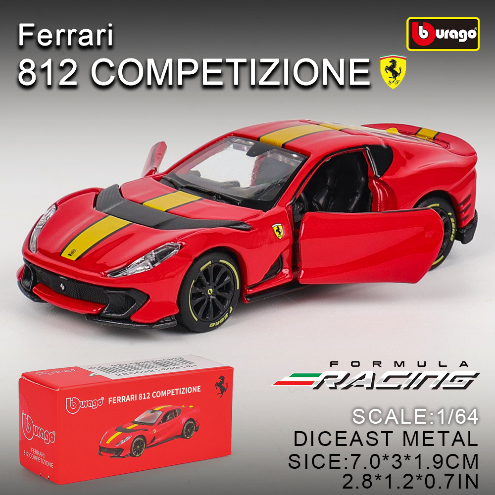 Bburago1:64 Ferrari E812 COMPE - đánh giá và giá Model Kit Ferrari