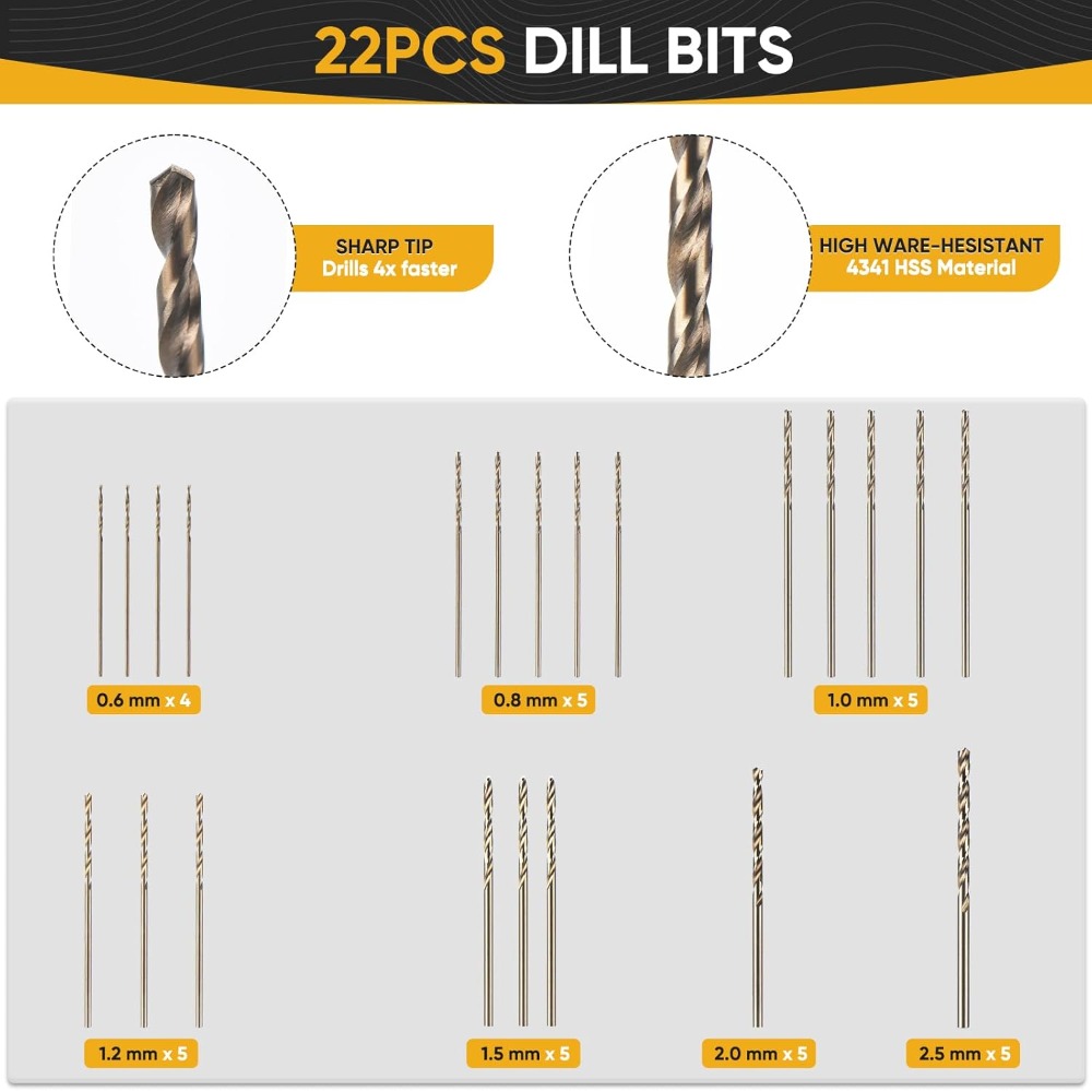 Pin Vise Hand Drill Manual wit - đánh giá và giá Pin Vice Micro
