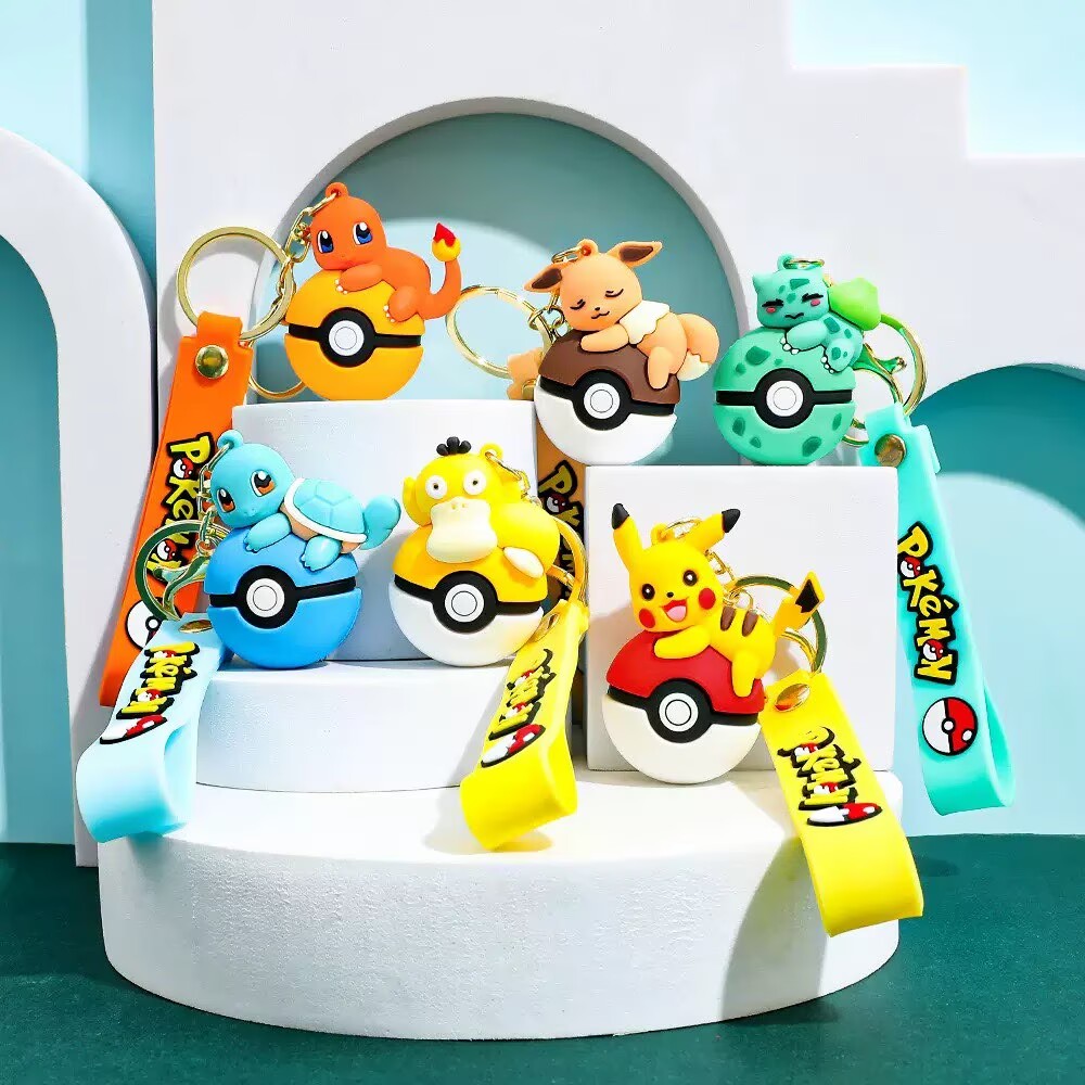 Pokémon Poké Ball Keychain Set - đánh giá và giá Model Kit Eevee