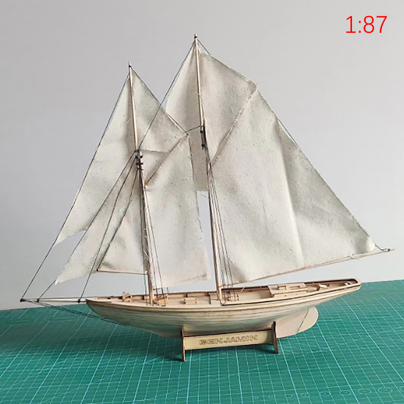 Wooden Sailing Boat Model DIY  - đánh giá và giá Model Kit Yacht