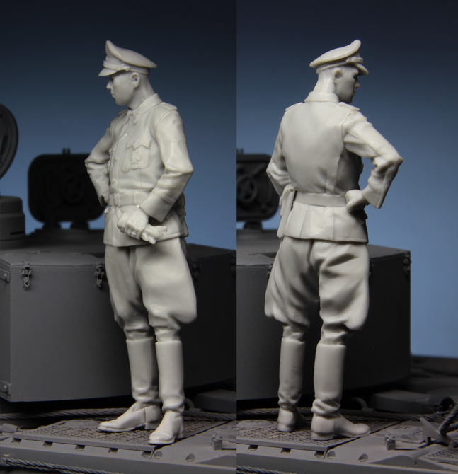 1:35 Resin kit  officer in Kur - đánh giá và giá Model Kit Cangdao
