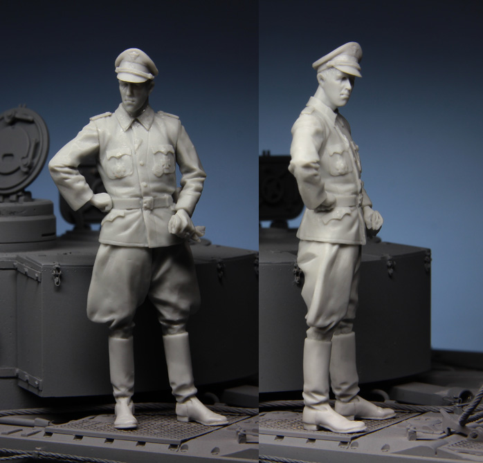 1:35 Resin kit  officer in Kur - đánh giá và giá Model Kit Cangdao