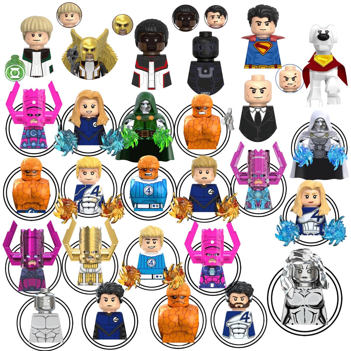 Blind Box Mini Building Blocks - đánh giá và giá Model Kit Iron Man