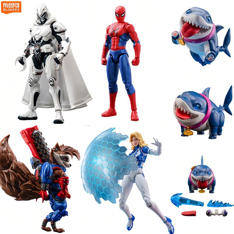 Genuine Blokees Marvel Spider  - đánh giá và giá Model Kit Zero