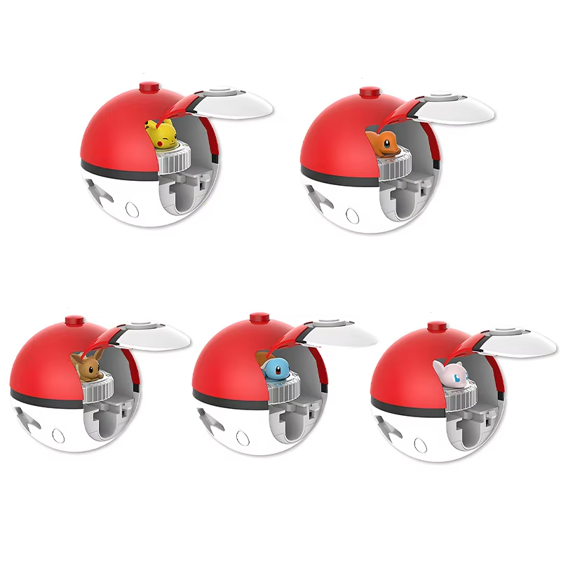 5pcs Pokemon Rotating Top Toy  - đánh giá và giá Model Kit Eevee