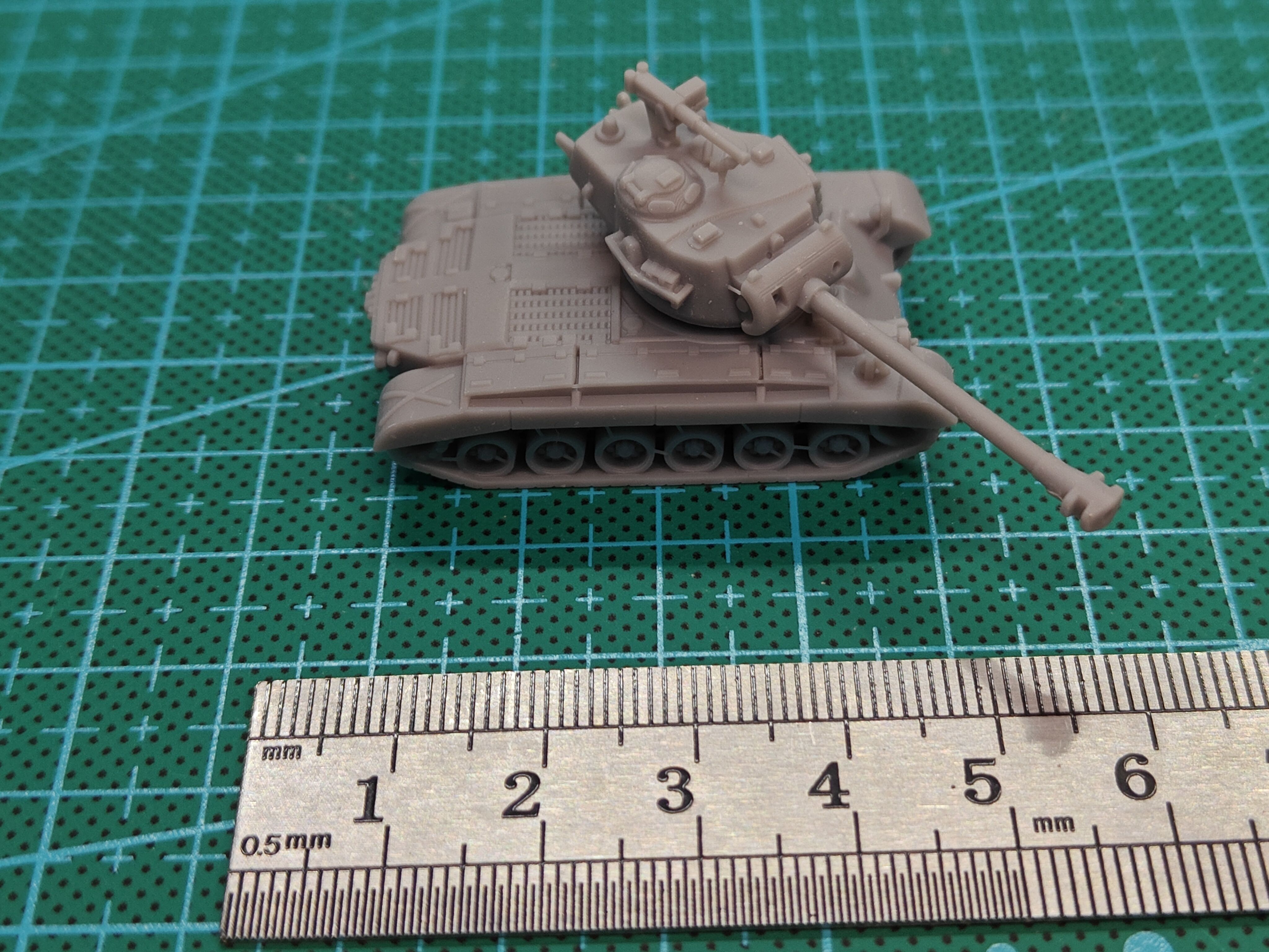 1/144 Scale M26 Pershing Tank  - đánh giá và giá Model Kit Zza