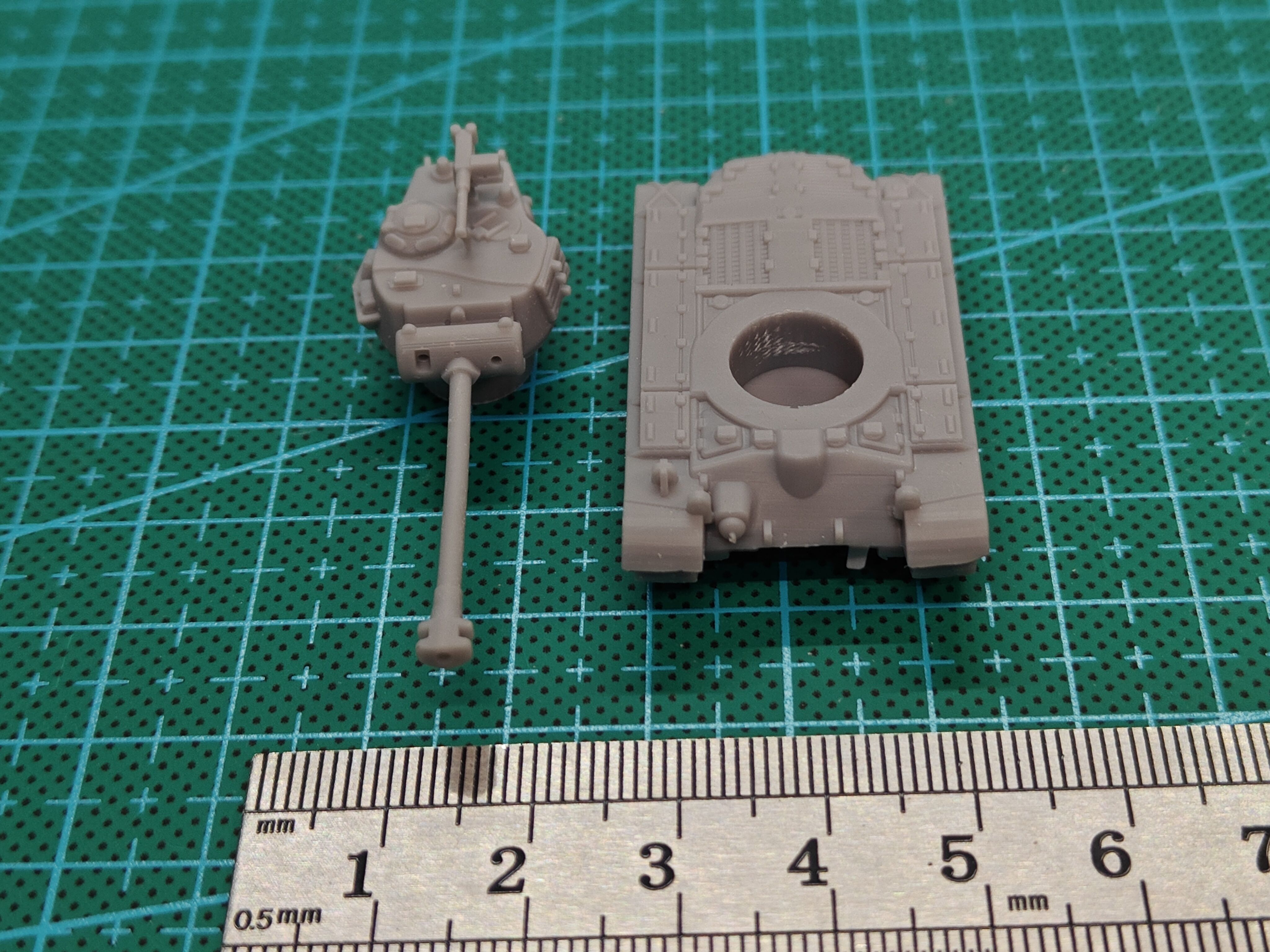 1/144 Scale M26 Pershing Tank  - đánh giá và giá Model Kit Zza